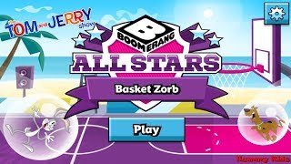 The Tom and Jerry Show Boomerang All Stars Basket Zorb Gameplay for Kids screenshot 4