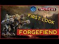 Warhammer 40k tacticus  machines of war  forgefiend  chaos  summon killer machine