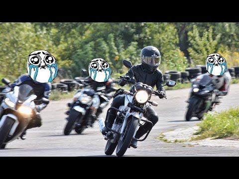 Греем резину перед джимханой на треке Чайка