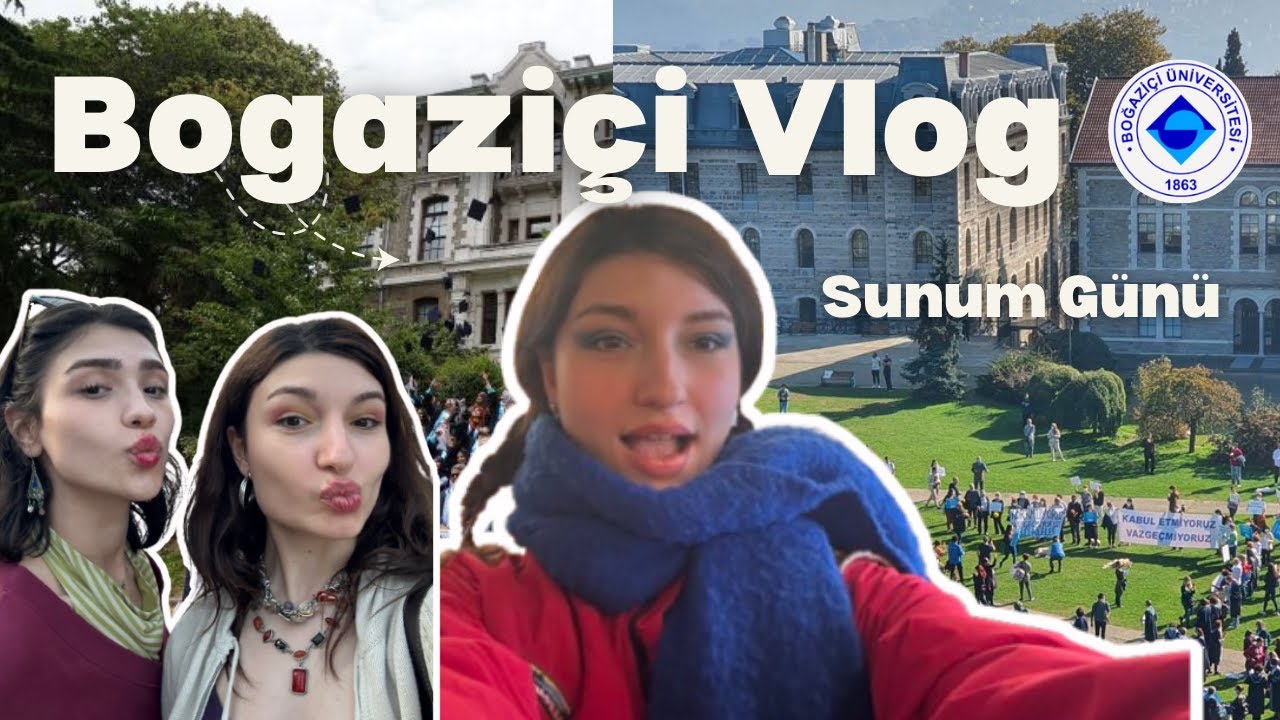 Boğaziçi’nde 1 Gün l Sunum Stresiyle Yaşamak