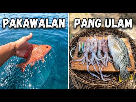 pakawalan natin ang maliliit para lumaki pa.makahuli lang ng pang ulam pwedi na ito saka pusit
