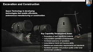 LSIC Regolith to Rebar Workshop - NASA Panel
