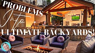 Turn Landscape PROBLEMS into Ultimate Backyard Spaces