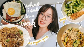 What I Eat In A Week | Một tuần ở UK mình ăn gì?