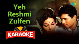 Yeh Reshmi Zulfen - Karaoke with Lyrics | Mohammed Rafi | Laxmikant-Pyarelal | Anand Bakshi