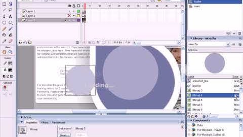 Preloader in Flash (without AS)
