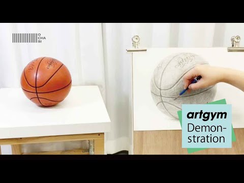 Ochabi バスケットボールのデッサン 4倍速 Artgym Youtube