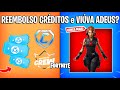 FORTNITE - NOVO REEMBOLSO CRÉDITOS, VIÚVA NEGRA e MUDANÇAS?