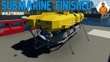 DeepWorks DW-01 Submarine Walkthrough l Stormworks B&R