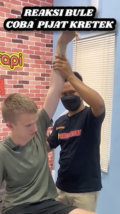 REACTION OF FOREIGNERS TRYING KRETEK MASSAGE FOR THE FIRST TIME IN INDONESIA