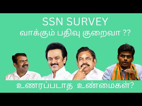 Unrealized facts of voter registration in elections   SSN SURVEY