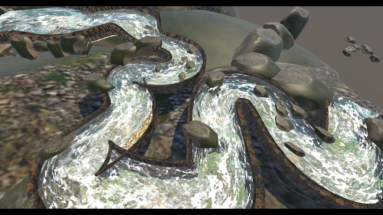 InfiniRIVER - Fluid based water simulator, video preview 7