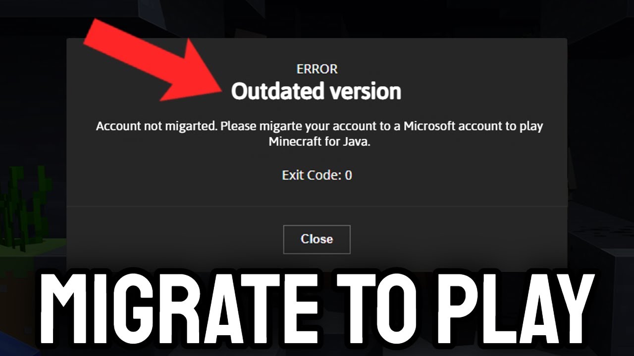 Mojang to Microsoft migration error. What do I do? : r/Minecraft