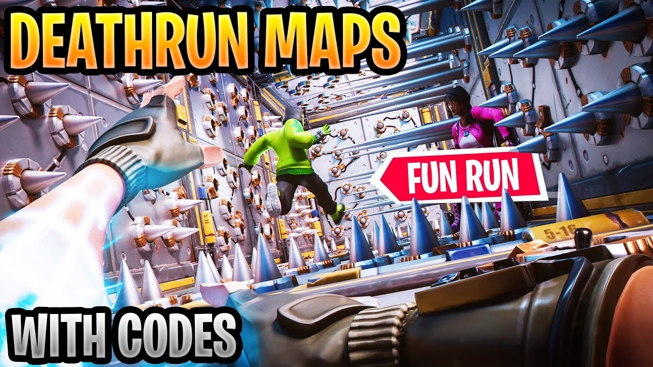Best Fun Run Deathrun Maps In Fortnite Creative With Codes Feat Cizzorz Fun Run Youtube