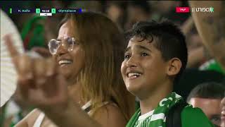 UEFA Champions League. D. Haziza amazing goal (Maccabi Haifa 1:1 Olympiacos)