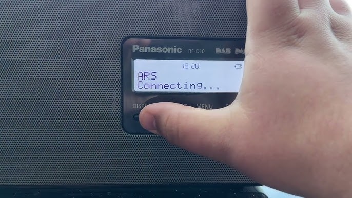 Panasonic RF-D 10 EG-K Radio Grey