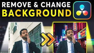 REMOVE/REPLACE Background of Any Video Fast! | Davinci Resolve Tutorial