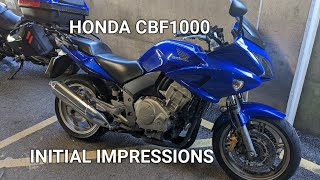 Honda CBF 1000. First impressions.