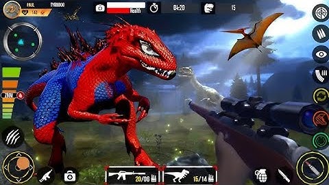 Real Dino Hunter 3D Hunting Game _ Android Gameplay