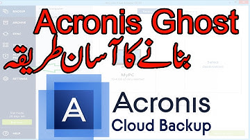 Acronis Backup Run Acronis Ka Ghost Karny Ka Tarika Urdu Hindi To Windows 7 8 10 Azhar Softwaer 786