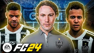 INÍCIO! NOVA TEMPORADA! ATLÉTICO MG DE GABRIEL MILITO! PATCH FIFAMANIA! FC 24 - MODO CARREIRA T2EP01