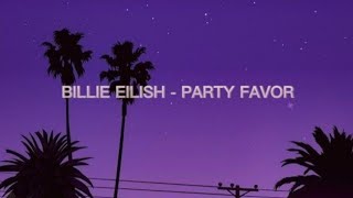 Billie Eilish - Party Favor (speed up) // Reverb