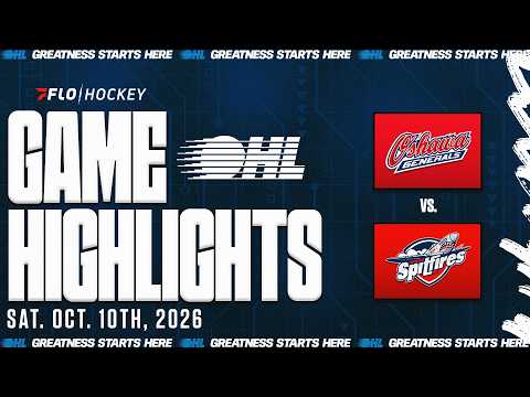OHL: Windsor Spitfires vs Oshawa Generals