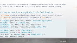 Implementing a Custom Jackson Serializer for a List of Objects in Spring