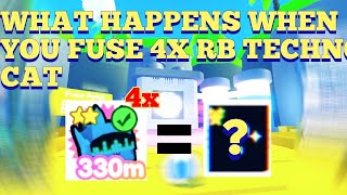 What Happens When You Use Legendary Pet In Fusing Machine (Techno Cat) [Pet Sim X] *Must Watch*