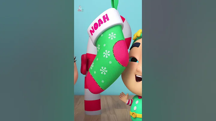 Up On The Rooftop, Catchy Christmas Song for Toddlers #kidssongs #santa