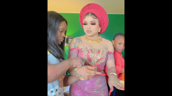 #bobrisky getting ready for the big day #rawgold