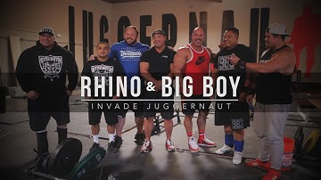 Rhino & Big Boy Invade Juggernaut | JTSstrength.com