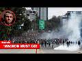 Massive protest in Nairobi as Kenyans demand French President Macron out of Kenya immediately!🔥