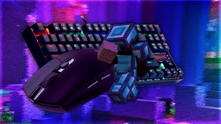 Sweaty Hive Skywars Keyboard And Mouse Sounds #2 | Jitter Click ASMR (Handcam)