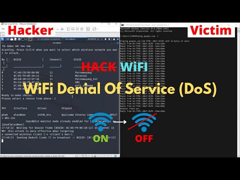 Beware of DDoS ​​Attack on Wifi ! | Security Awareness