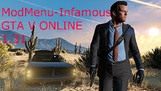 GTA V Online ModMenu Infamous 1.31 Hack/Money/Speed PC