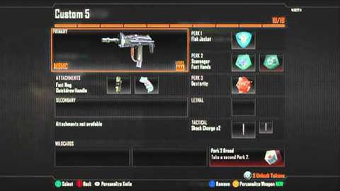My personal class setup - MSMC (Call Of Duty Blackops 2)