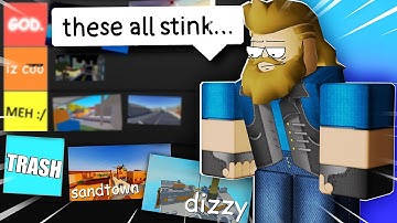 so i ranked EVERY ARSENAL MAP... they all kinda stink (Arsenal Roblox)