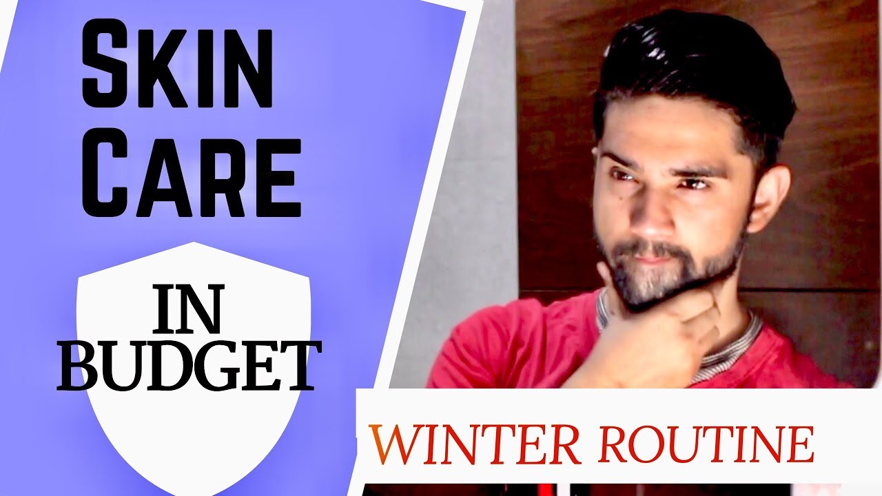 SKIN CARE ROUTINE IN \u20b9150  5 STEPS For WINTER Face Care in Hindi  YouTube