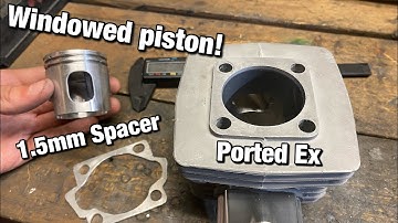 Motorized Bike ways to Increase port duration and Working on the Cylinder