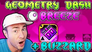 Geometry Dash NEW GAMES Breeze   Blizzard ALL LEVELS