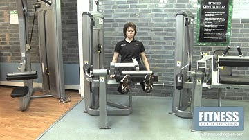 Cybex VR3 Leg Extension - How to use - Fitness Tech Design