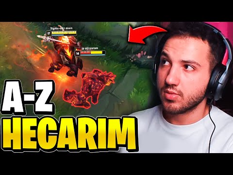 LoL %100 Öğretici Hecarim Rehberi (Nasıl Oyun Taşınır) | A-Z Bölüm 40 Hecarim | Creed LoL