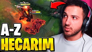 LoL %100 Öğretici Hecarim Rehberi (Nasıl Oyun Taşınır) | AZ Bölüm 40 Hecarim | Creed LoL