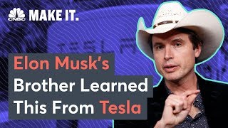 What Elon Musk's Brother Learned From Tesla Launch | CNBC Make It.