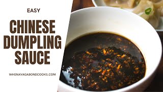 Easy Chinese Dumpling Sauce Recipe