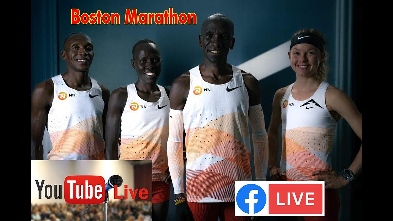 2023 Boston Marathon LIVE YouTube