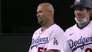 A WILD 9th inning in LA! (Dodgers tie game with 3-run homer, Tauchman ROBS game-winning home run!)