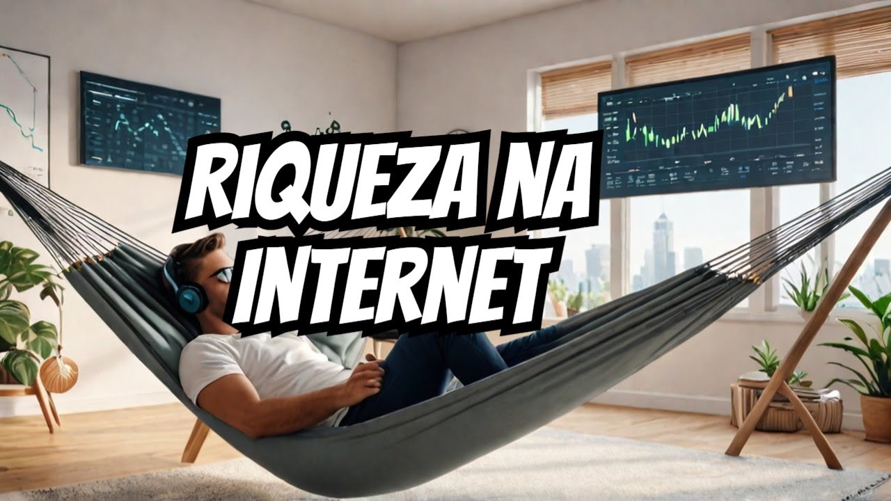 O Segredo Para Ficar Rico Na Internet sem fazer nada