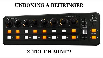 UNBOXING a Behringer X Touch Mini!!!